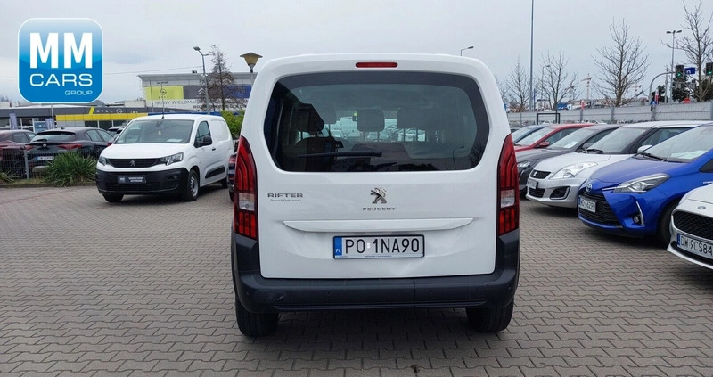Peugeot Rifter cena 55850 przebieg: 156437, rok produkcji 2019 z Polkowice małe 277